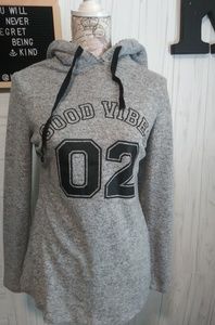 No Comment | good vibes Hoodie Sz Lg Super Soft!